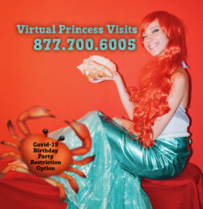 ZOOM Princess Calls, Virtual Princess Party