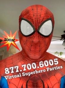 Virtual Superhero Party
