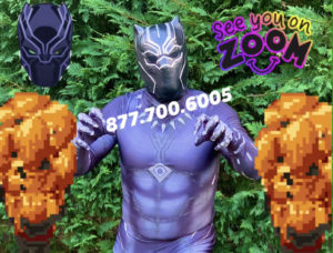 Superhero Party Entertainment, Virtual Superhero Visits